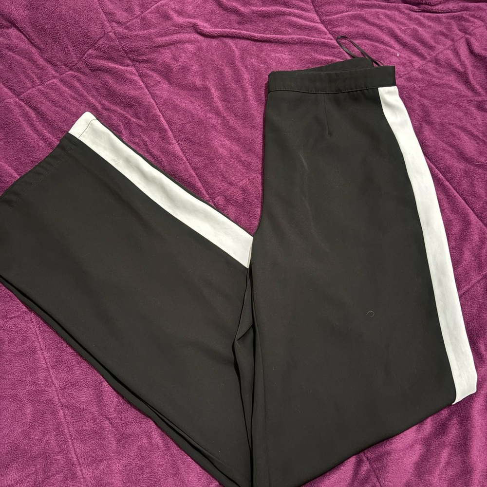 Fashion Nova Black and White Pants